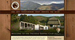 Desktop Screenshot of presidioridingclub.org